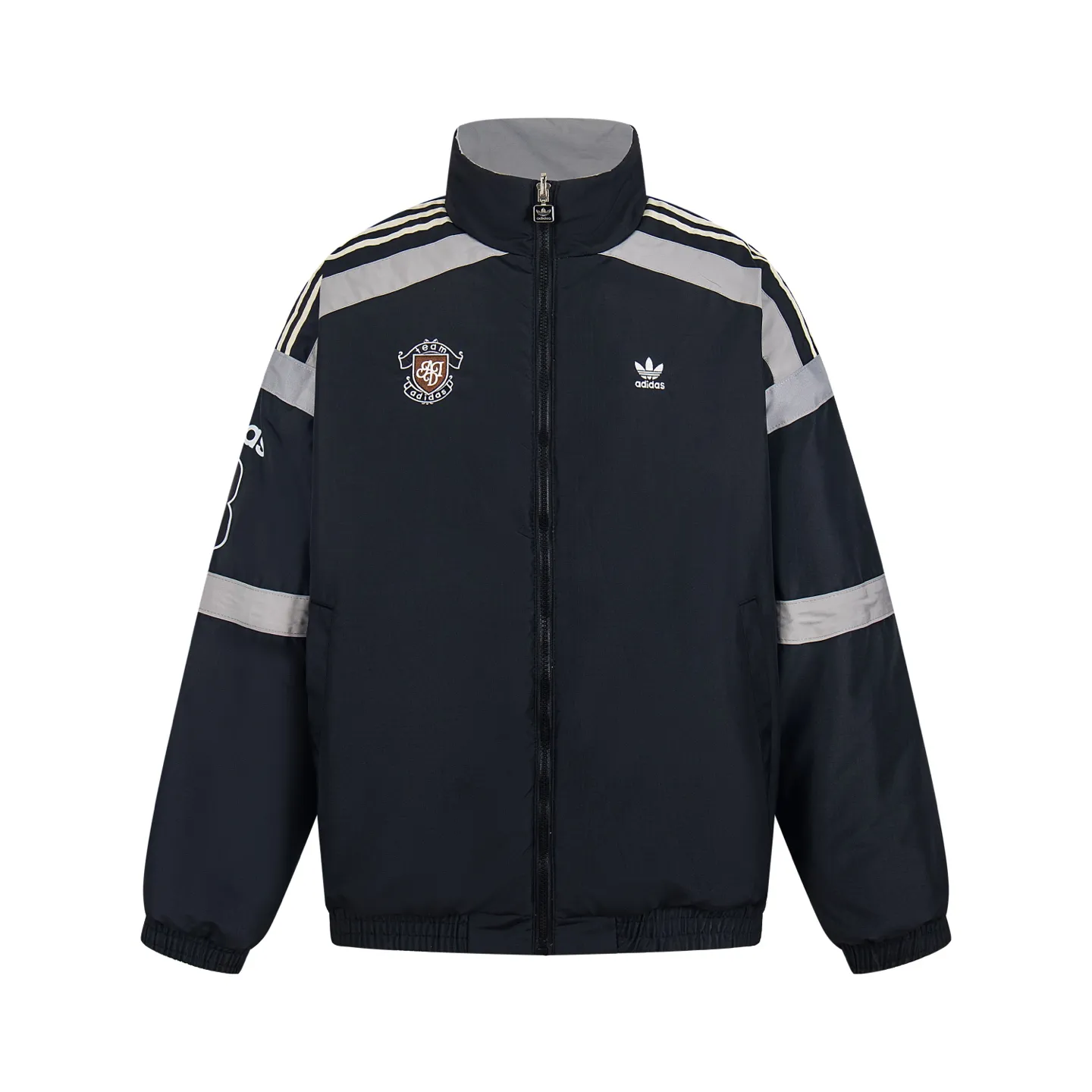 （In Stock ） Adidas originals PADDED 3 adidas ， ！ ， White Dark Blue， ， ！ ， ， ， 。 ！ ， Classic ， 。 Dark Blue Black、 Gray Light Blue， ：A 123# Size:S M L XL